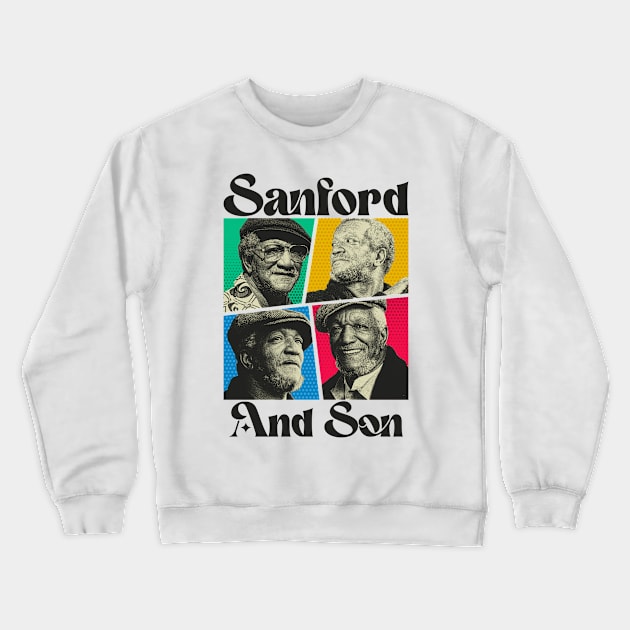 sanford and son comics Crewneck Sweatshirt by sepatubau77